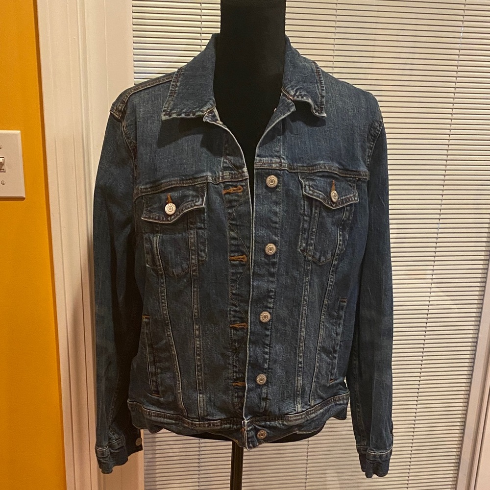 Old Navy Dark Blue Jean Jacket
